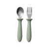 Green Small 304 Spoon & Fork Set