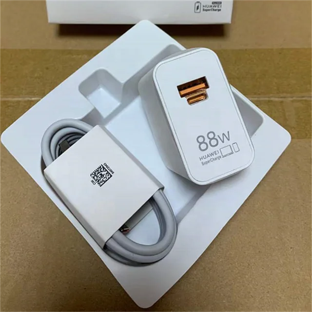 88W super fast charger  6A usb Type C Super Fast Charging Cable for Huawei Mate40  50 40 USB-C Data Cord