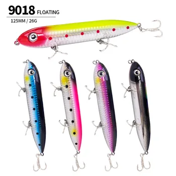Lure 125mm/26g Stainless Steel Floating Pencil Bait 'Son Water Surface' for Sea Bass Largemouth Bass Sea/Freshwater Use New – Pencil – view 2