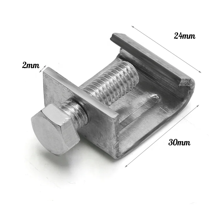 Zinc Plated Steel Duct Accessories - G-Clamp for Fixing
