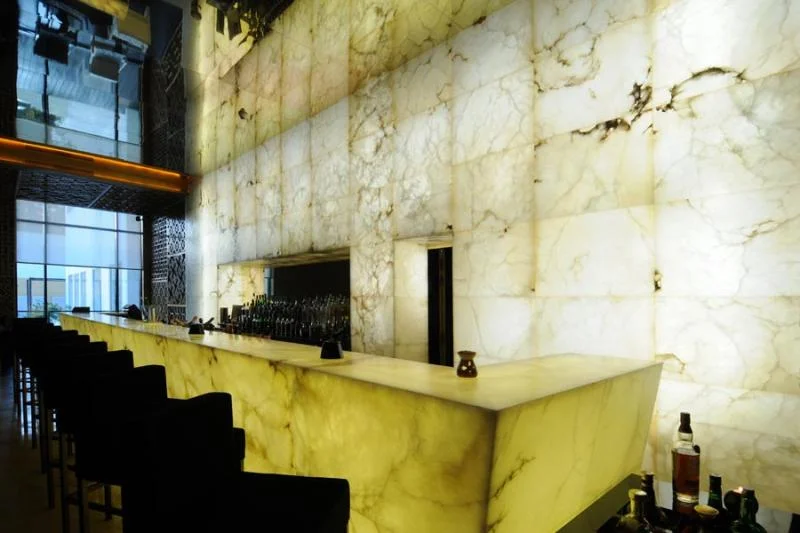 Marble Cocktail Bar Counter Whisky Beer Bar Counter Design Customized Restaurant Bar Counter