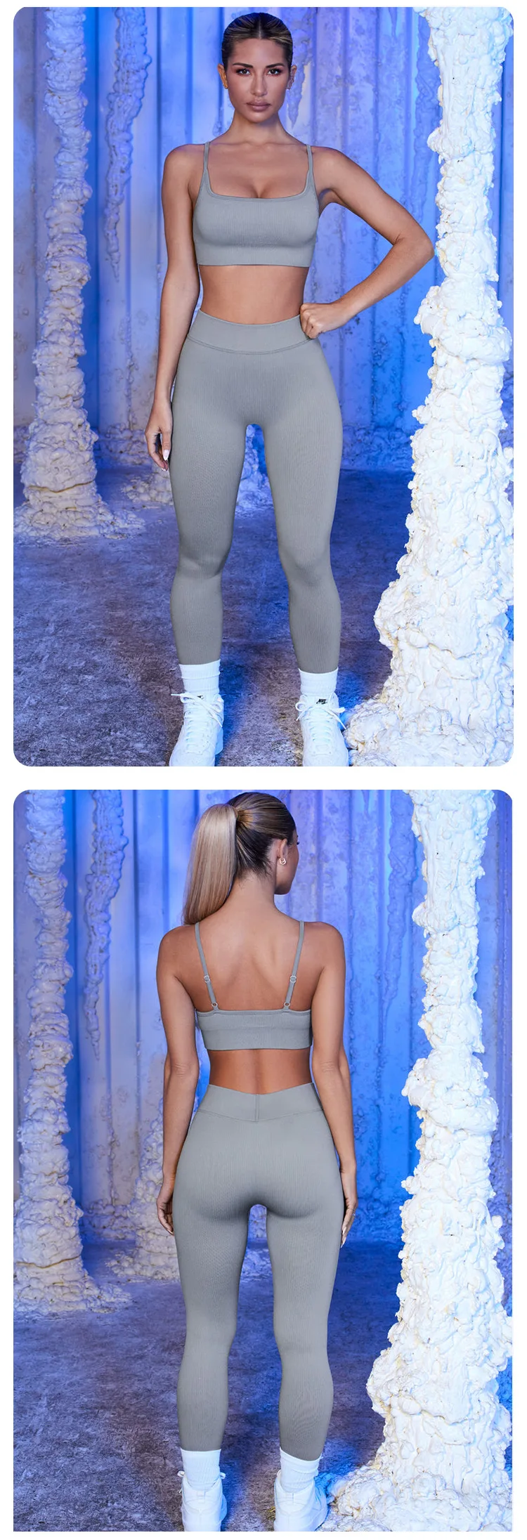 Wholesale Fitness Active Wear Sweat Yoga Jogging Suits Women Gym