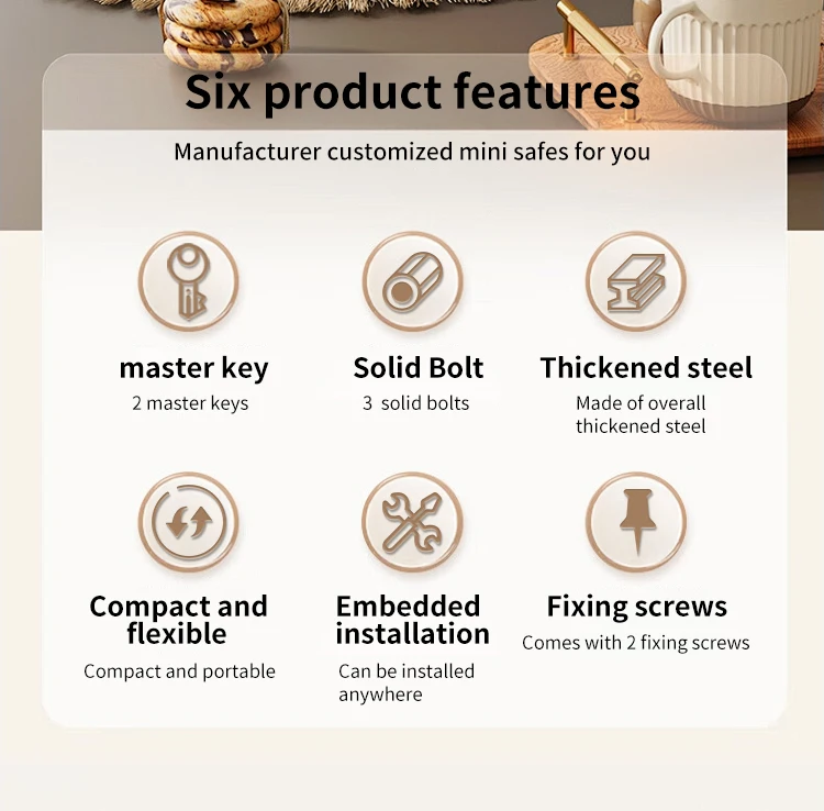 CEQSAFE China Factory Home Office Electronic Pin Code Small Safe Deposit Box Mini Safe details