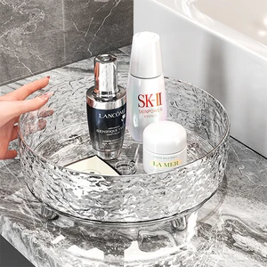 Guaranteed Quality Multi-function 360 Degree Rotating Storage Box Rack Turntable Storage Tray