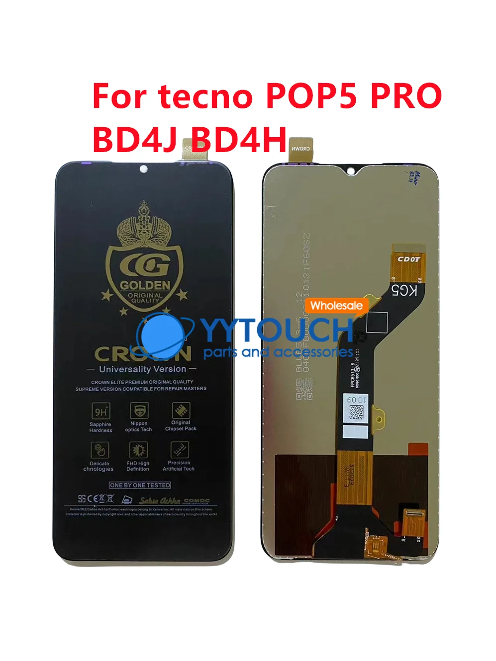 For Infinix Note 30 4G X6833B - Écran LCD + Digitizer Avec Cadre (Qualité Grade C)