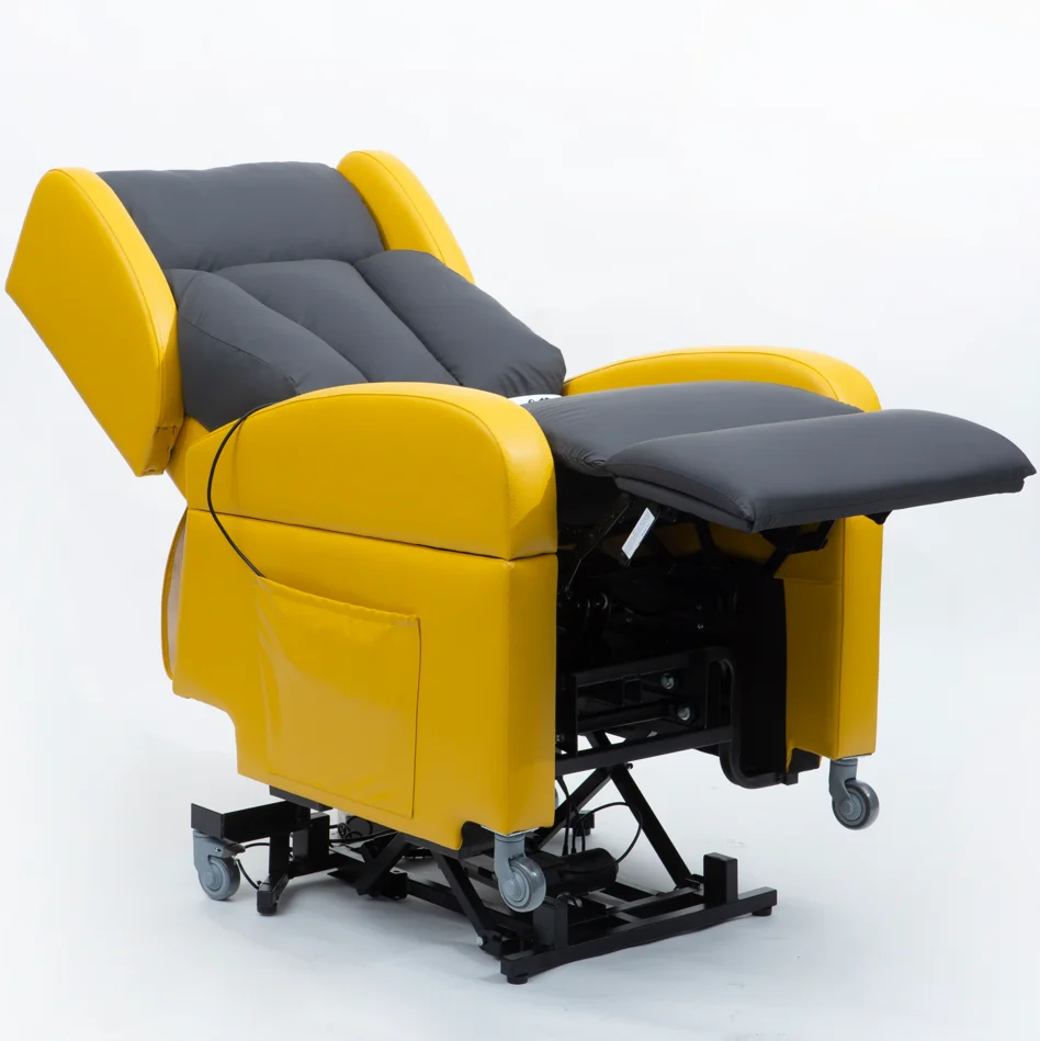 Massage Recliner Sofa Chair With Lumbar Pillow Side Pockets Power
