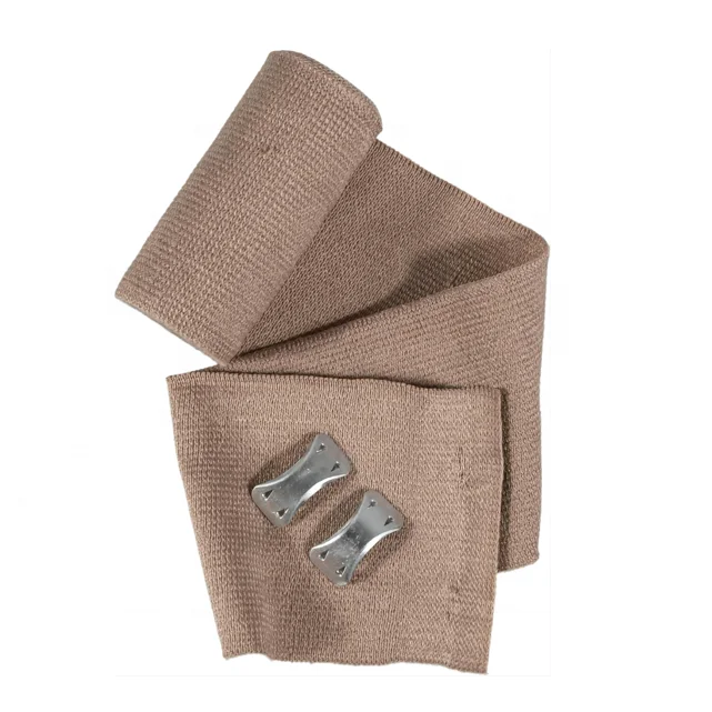 Flexible Compression Bandage with Clip Closure Rapidly Stop Bleeding and Swelling with Elastic Rubber Band Tourniquet Buckle