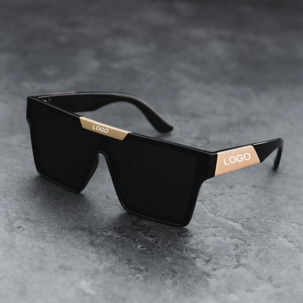 Vintage Retro Oversized Big Frame Sunglasses for Men