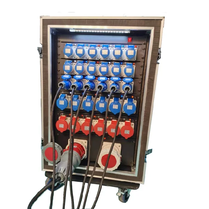 Pro Audio and Lighting Power Distribution Equipment 3 Phase Electrical Distribution Box