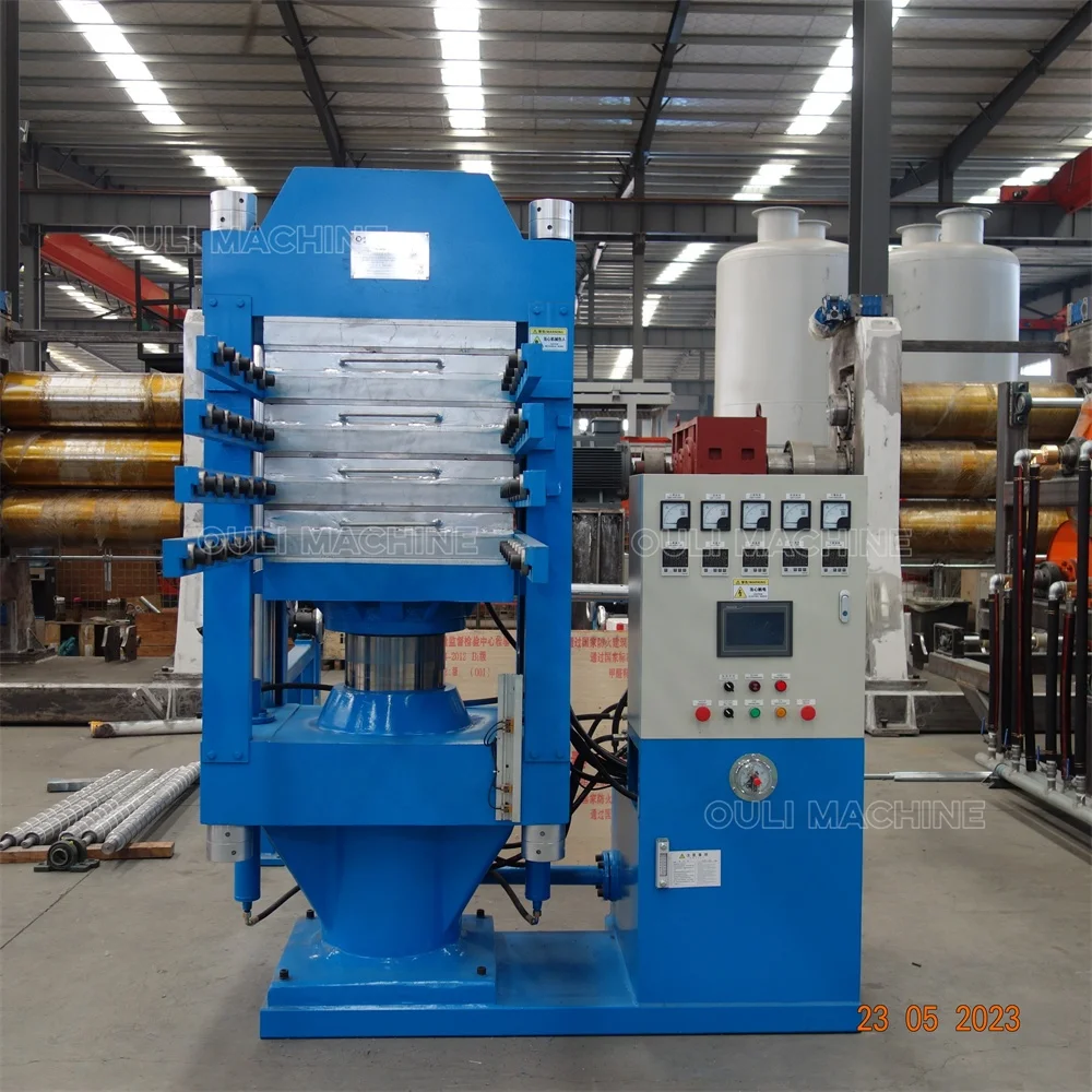 Full Automatic Rubber Plate Vulcanizing Press Machine for Making Rubber Tennis Ball with CE/ISO