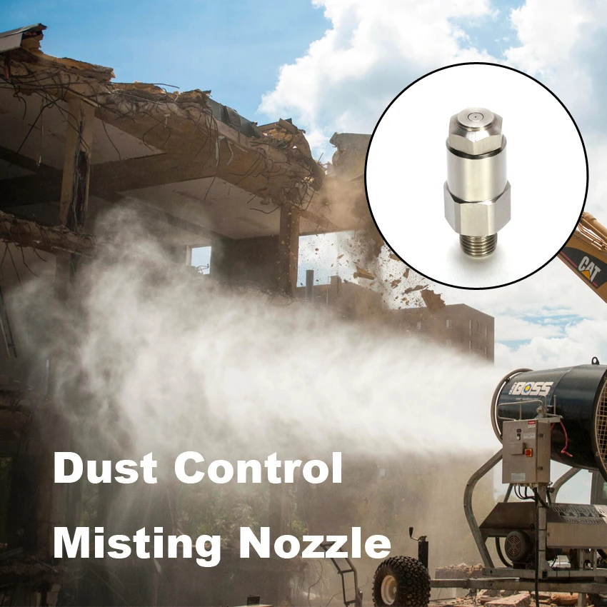 High Pressure Cooling Water Mist Fine Dry Fog Hydraulic Atomizing Spray