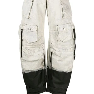 Custom Ladies Denim Pants Multiple Colors Available Wide Legs Straight with Pockets Casal Cotton Cargo Pants Style Streetwear