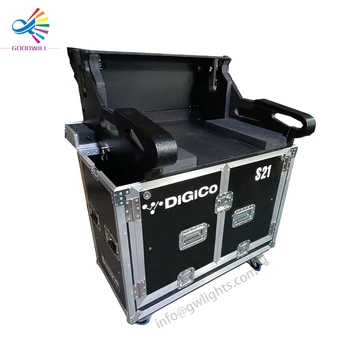 Goodwill New  Design Hydraulic Flight Case for DiGiCo S21 Digital Mixer