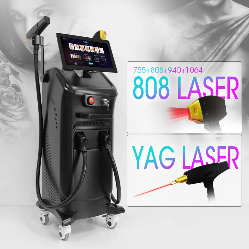 BUY 1 GET 2 TEC 2000W 3000W Ice Platinum Titanium 808nm Diode Laser Diode Hair Removal Machine Price