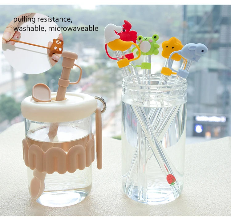 New Arrival Silicone Customized Toppers Drinking Bpa Free Dust Toppers ...