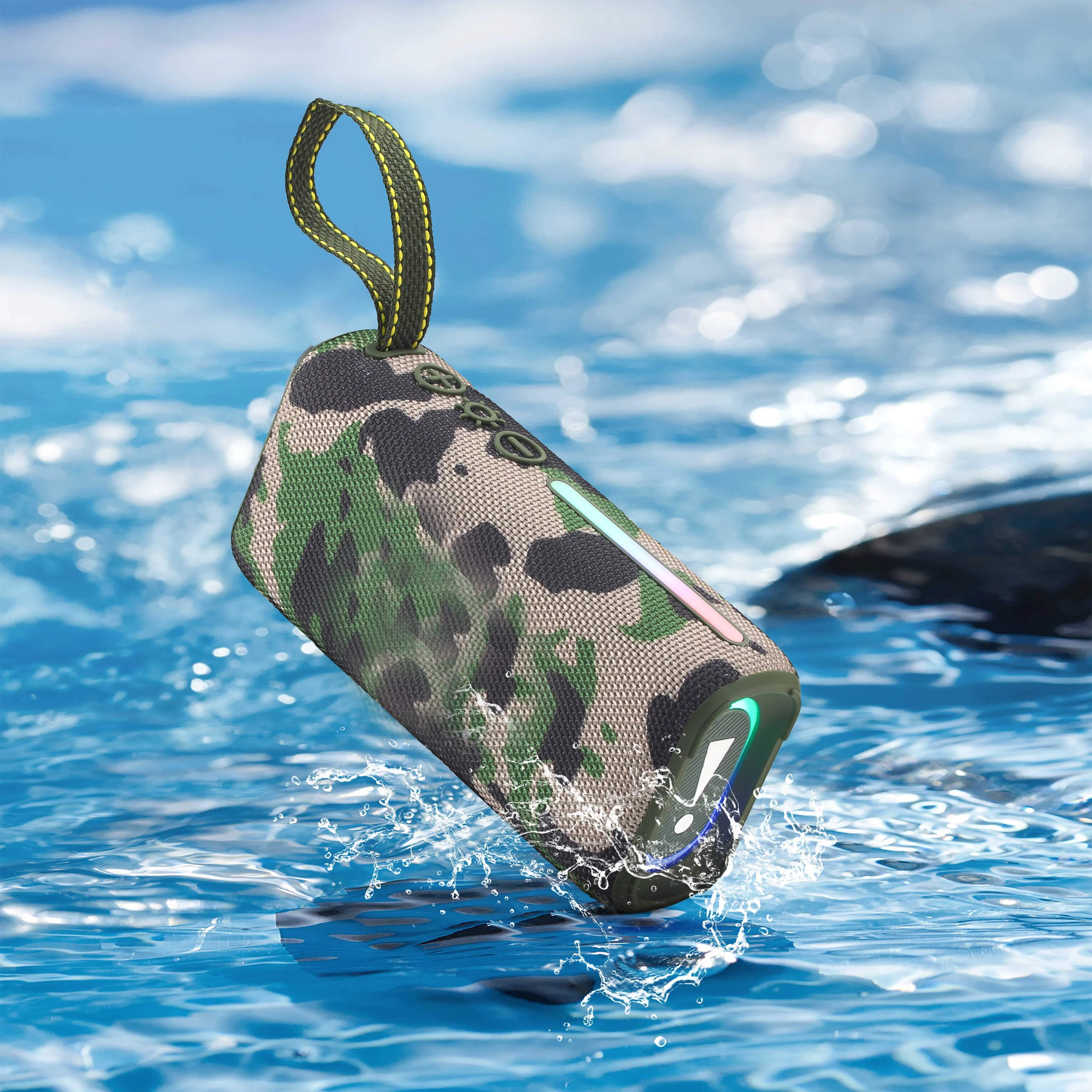 P PRO5 20W Boombox Portable Wireless Speakers Waterproof IPX5 Outdoor  Music Player Home Party Gift Boombox3 Solar Speaker