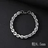 8.5mm hexagon stitching bracelet - 21cm