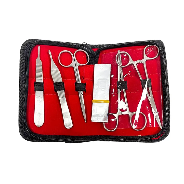 Medical Suturing Practice Model Set Suture Pad Suture Kit With 6 Tools ...