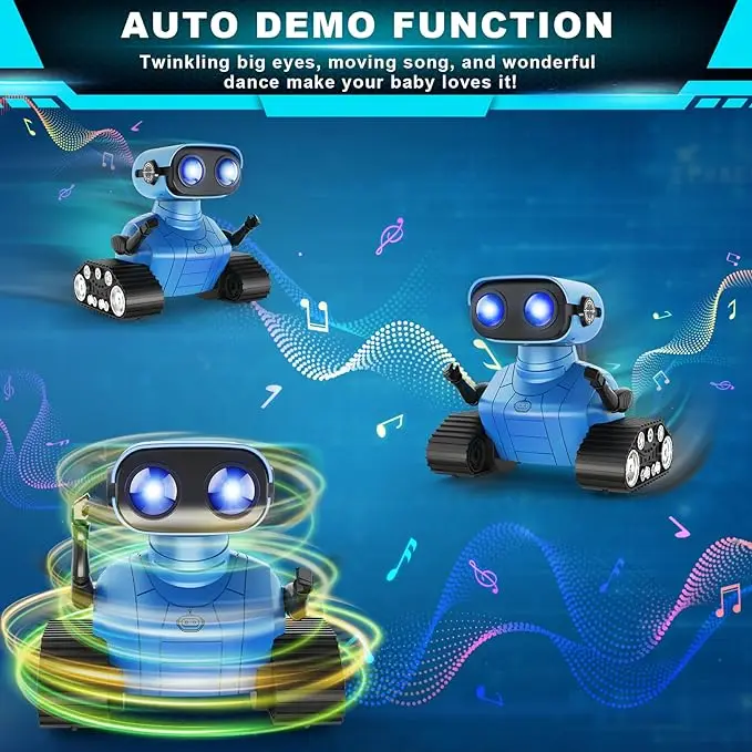 RC Robot Toy with Music & LED Eyes for Kids - Image 5