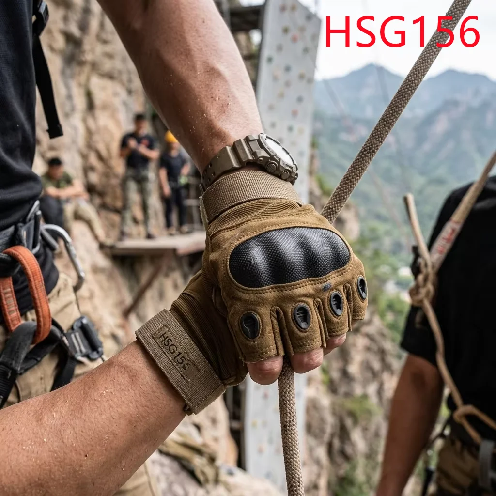 HY,Physical Training Multi Colors Hand protection Jungle Gloves Nasty Conditions Impact Protection Tactical Gear Gloves HSG156