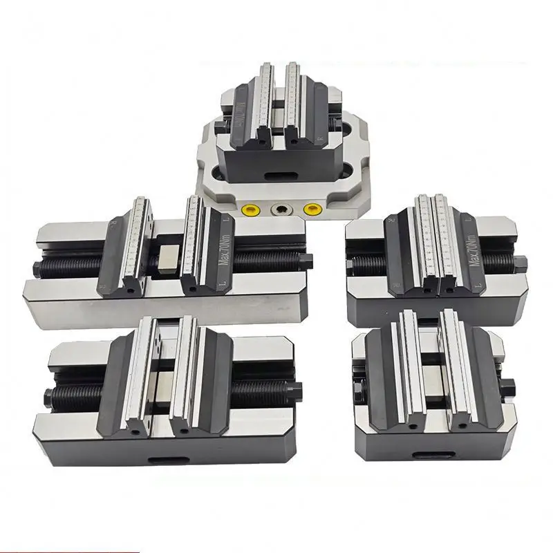 Factory Wholesale Self Centering Vise Precision H77 Style 4-axis 5-axis Universal Vice Precision Vise CNC Self Centering Vise
