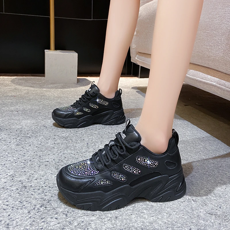 Sneaker Piattaforma Grosse |Comfy 2024 Scarpe Casual Da Donna Primaverile Da 11,91 € | DHgate - Foto 5