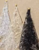 Black  beaded embroidery