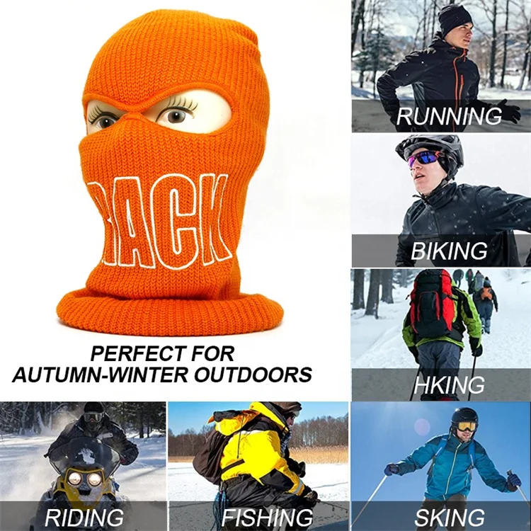 帽子 YORI SPORT LOGO SKI MASK YORI SPORT ヨリスポーツ SS25 YORI SPORT LOGO SKI MASK / BLK