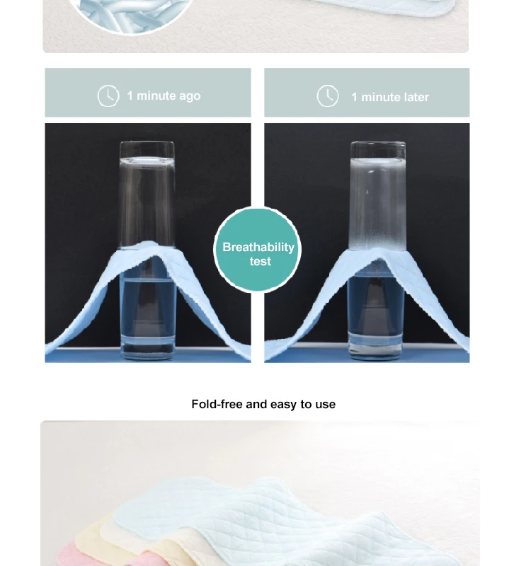 Baby Reusable White Diaper Soft Cloth Diaper Liner Absorbent Cloth