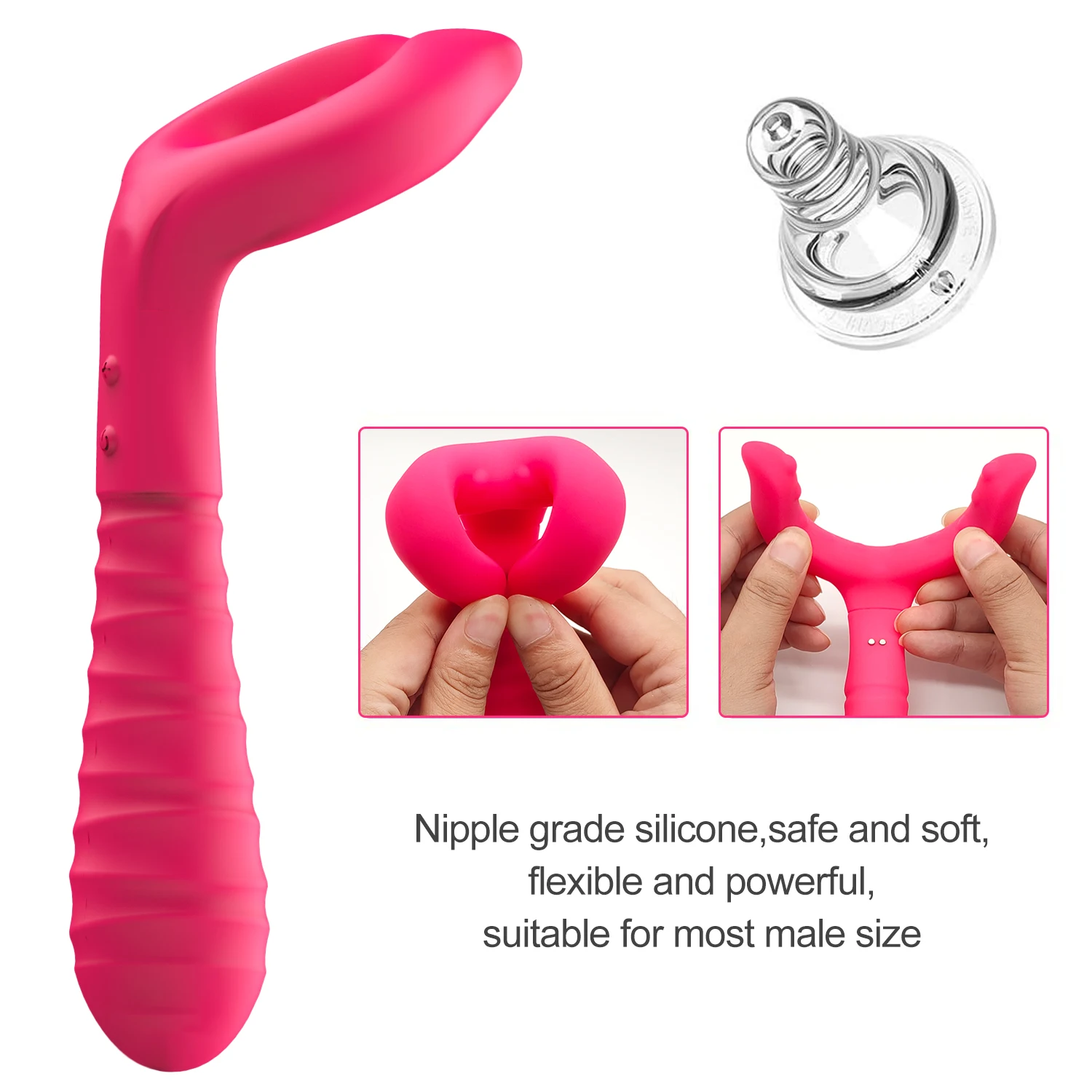 Source Best Selling Flirting Clitoris Vagina Vibration Penis Vibrator Sex  Toys For Women Men Couple Nipple Massage G-spot Stimulation on m.alibaba.com