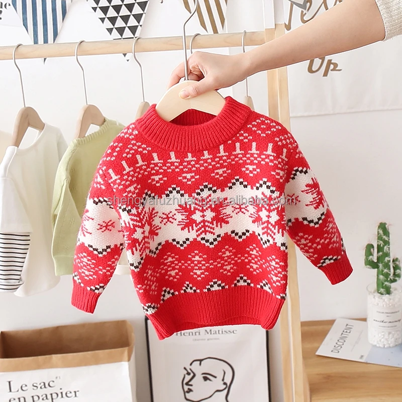 Wholesale Good Quality Children's Sweaters New Design Kids Sweater Clothes Fashion Long Sleeve Cartoon Knit Sweaters