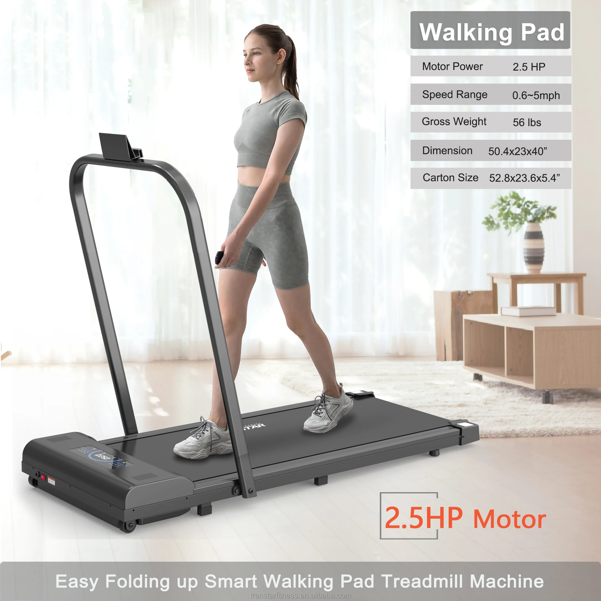 2024 Lazada Home Sport Fitness Treadmill The Thao May Chay Bo Da Nang Gap Gon Tai Nha