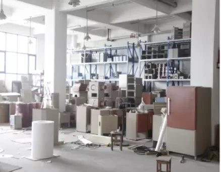Board2022 NEW High Quality Lab Double-door Sliding Sintering Muffle Box Furnace From China