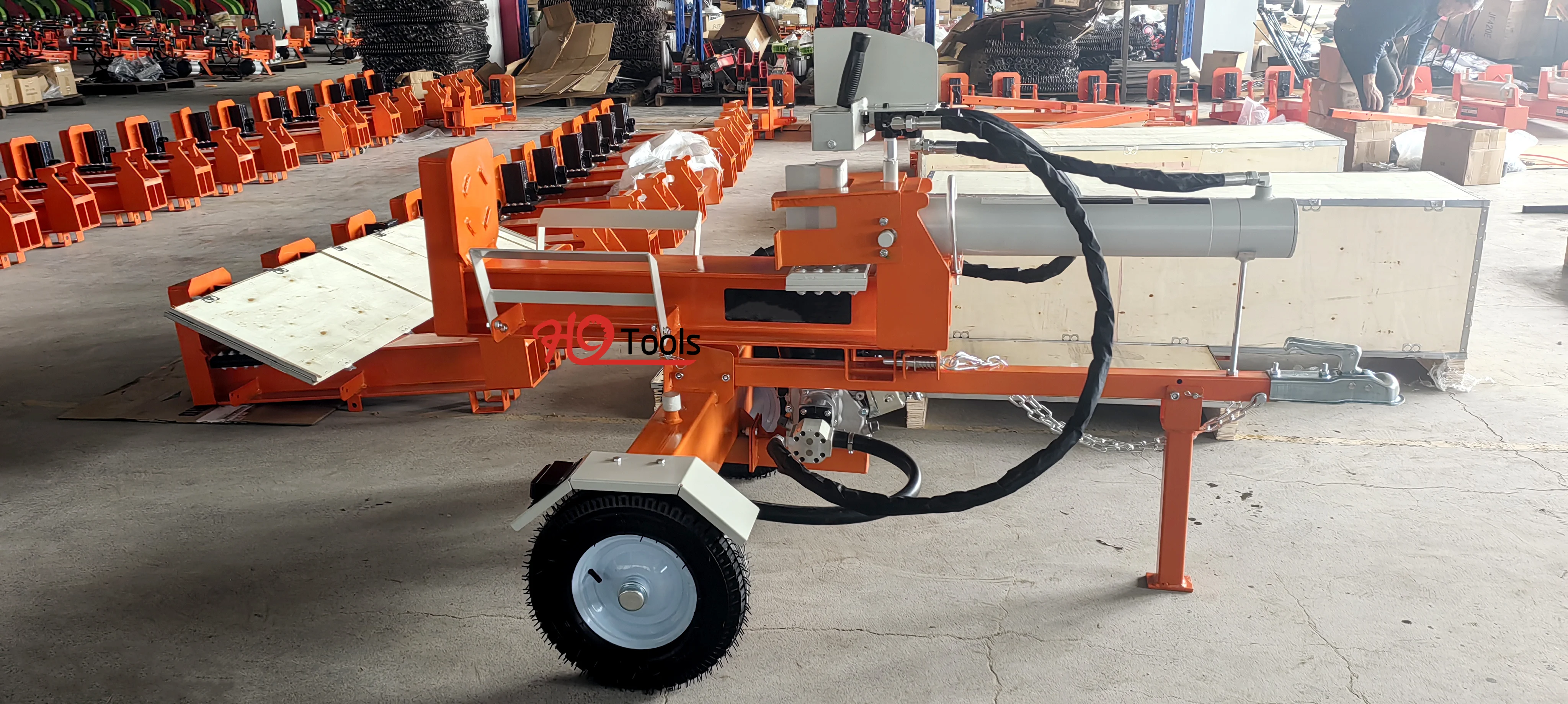 22 Ton Spaccalegna 7HP Gasoline Firewood Log Splitter HY22T-GL-650