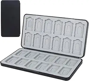 product game card case holder with 24 cartridge slots game storage for switch game card  sd card-30