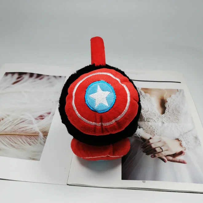 Зимняя детская игрушка Человек-паук сохраняет тепло и холодно устойчивый к холоду ветрозащитный мультяшный чехол для ушей