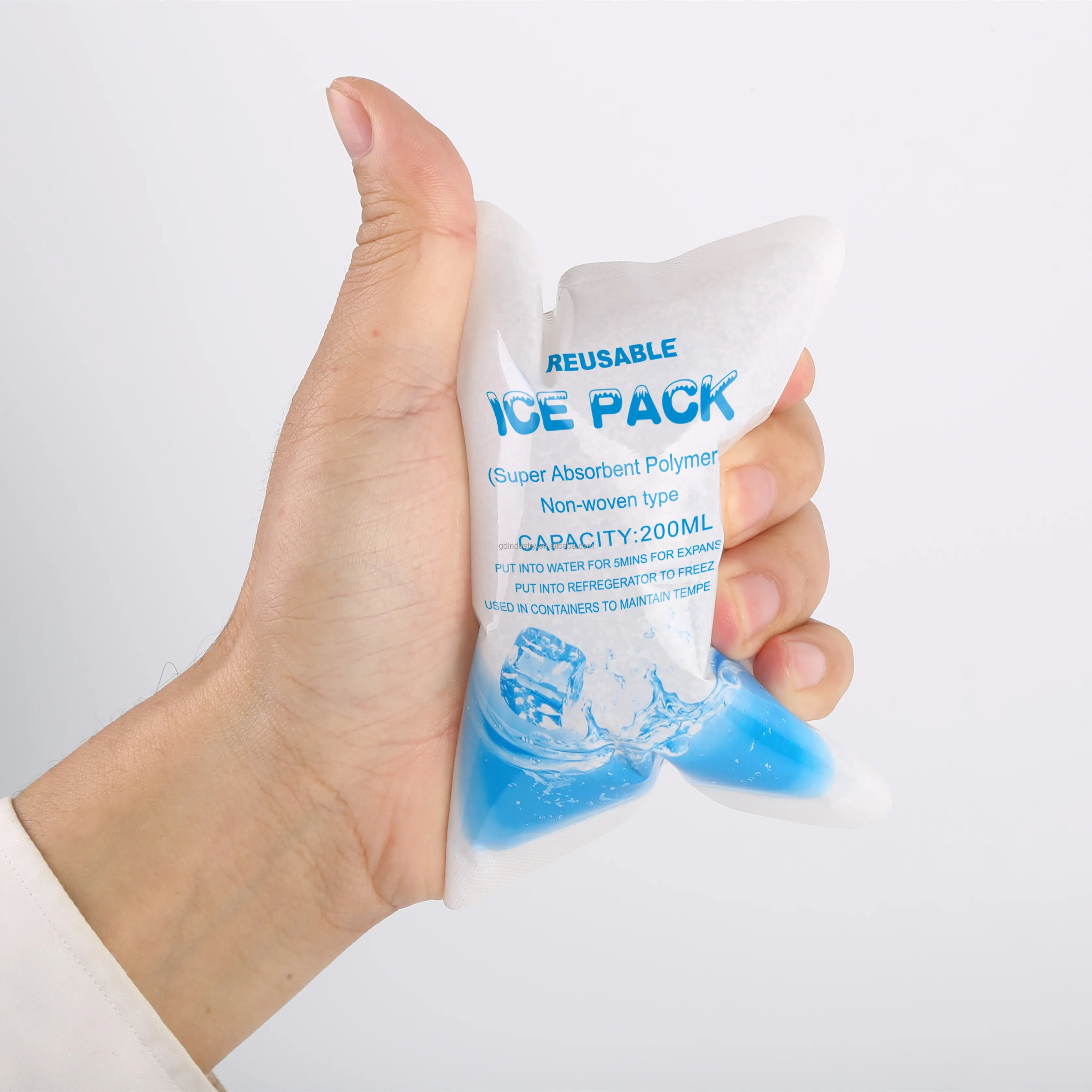 Wholesale Super Absorb Water Dry Ice Packs for Cold Chain