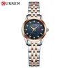 6 Rose Case Blue Dial