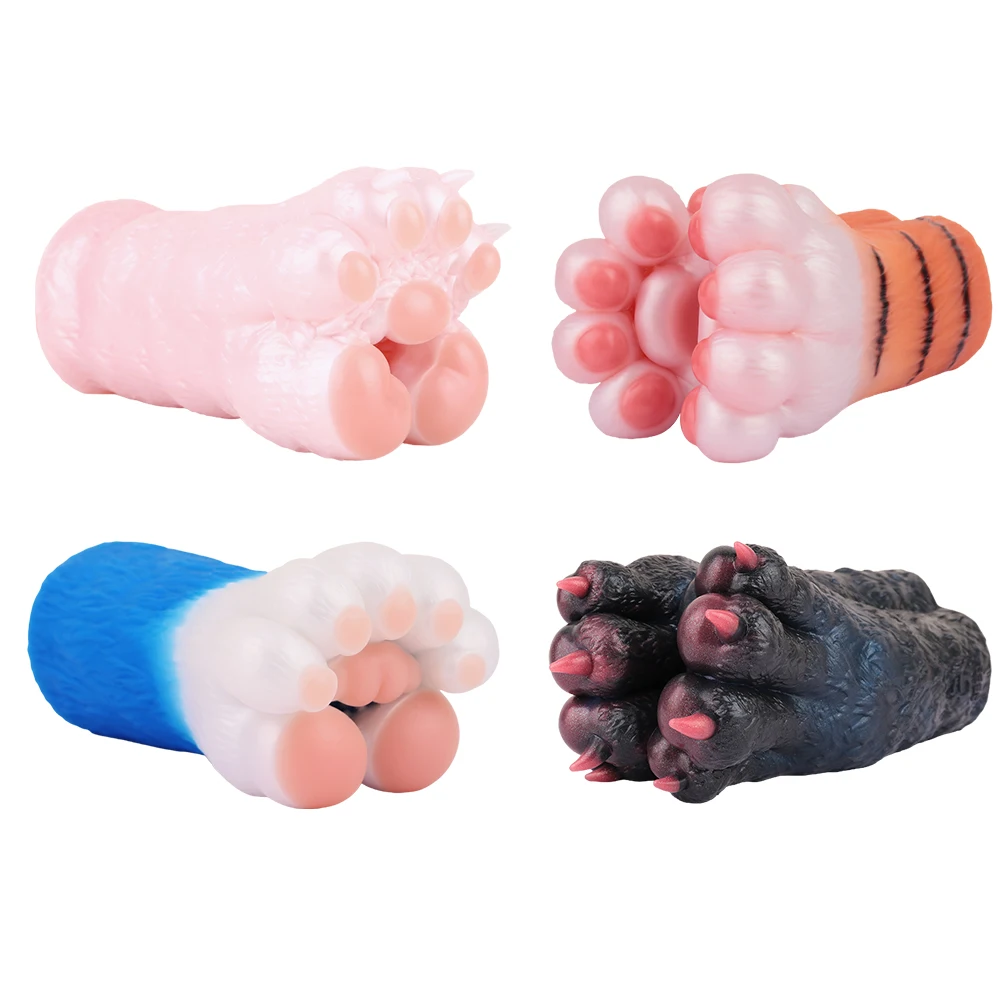 Alien Fantasy Male Masturbator Animal Paw Textured Masturbation Pocket  Pussy Male Stroker for Couple Cosplay Game