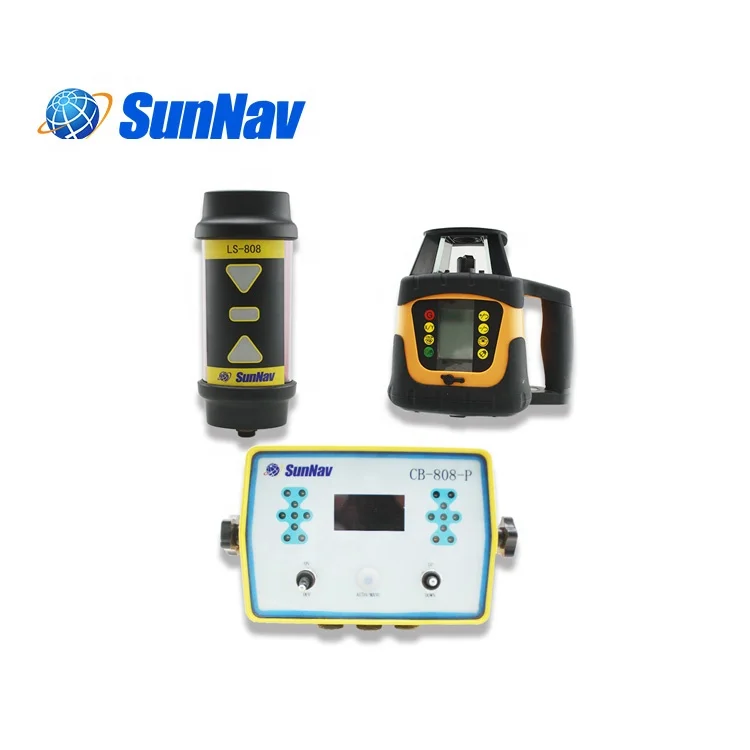 SunNav Laser Land Leveling System High Precision Accuracy 600m Diameter for Agriculture Tractor Machinery Equipment
