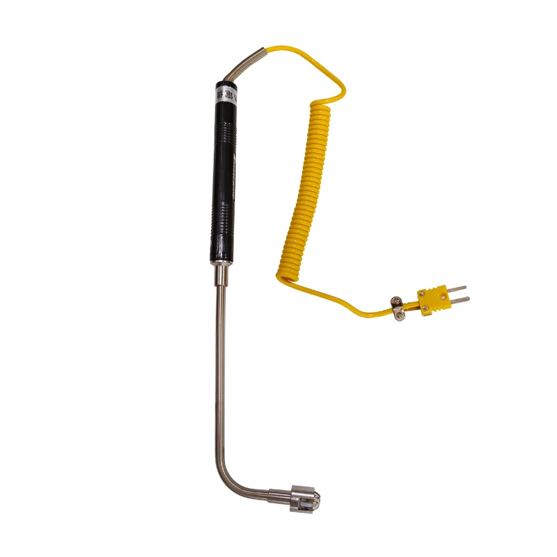 WRNM-01/02 K Type Temperature Sensor Probe Hand Holder Surface Thermocouple for Hot Roller
