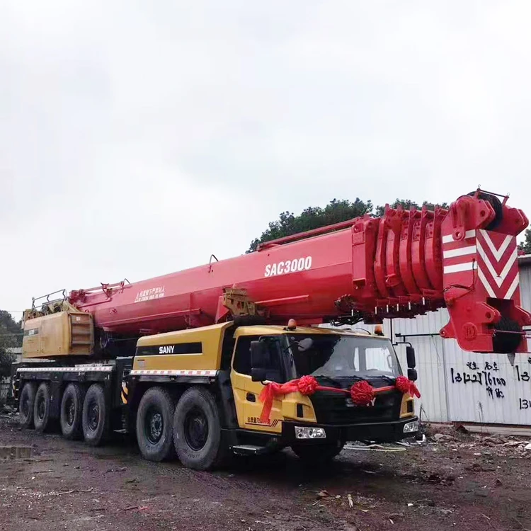High Efficiency Cheap 160Ton Mobile All Terrain Crane SAC1600S With Telescopic Boom