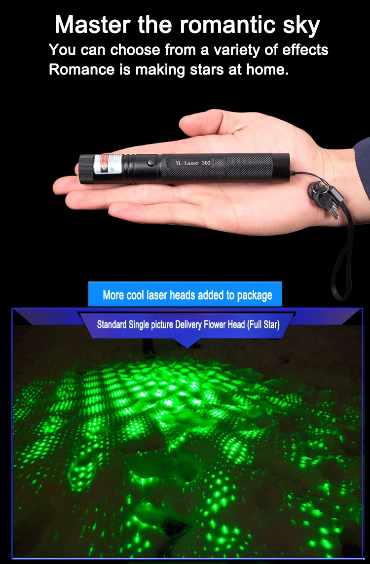 Nisoul 3000mw Handheld Blue 10000mw Laser Pointer Puntero Laser Laser