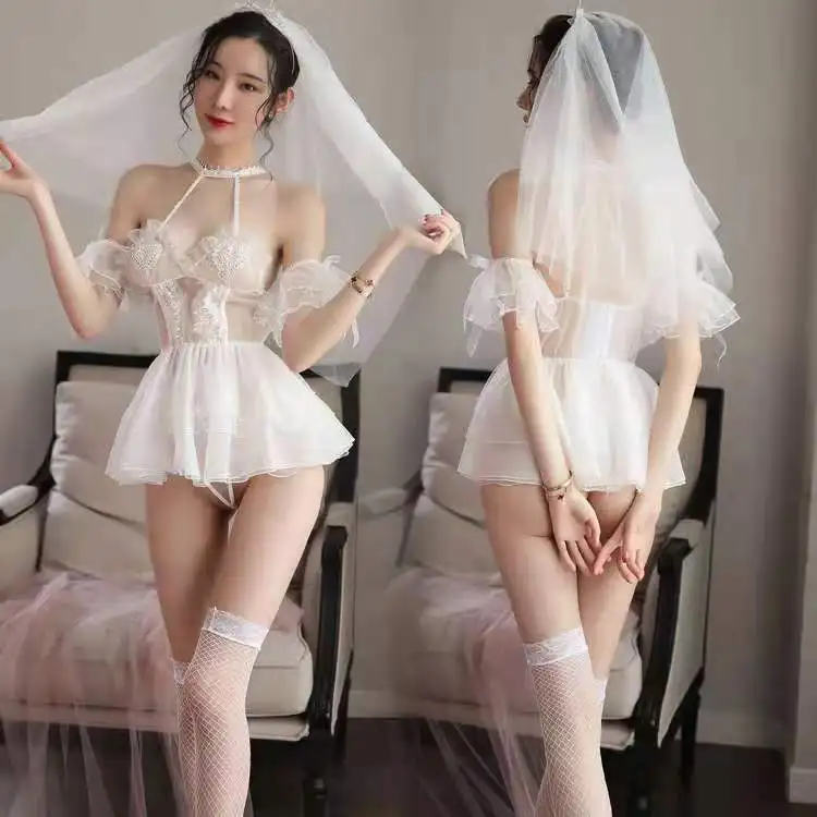 Erotic bride lingerie