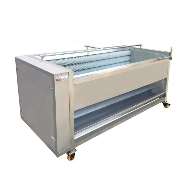 Hot Sale Small Industry Onion Peeling Machine Brush Cleaning Vegetable Processing Machines Fruit Vegetable Peeling Machine Sale