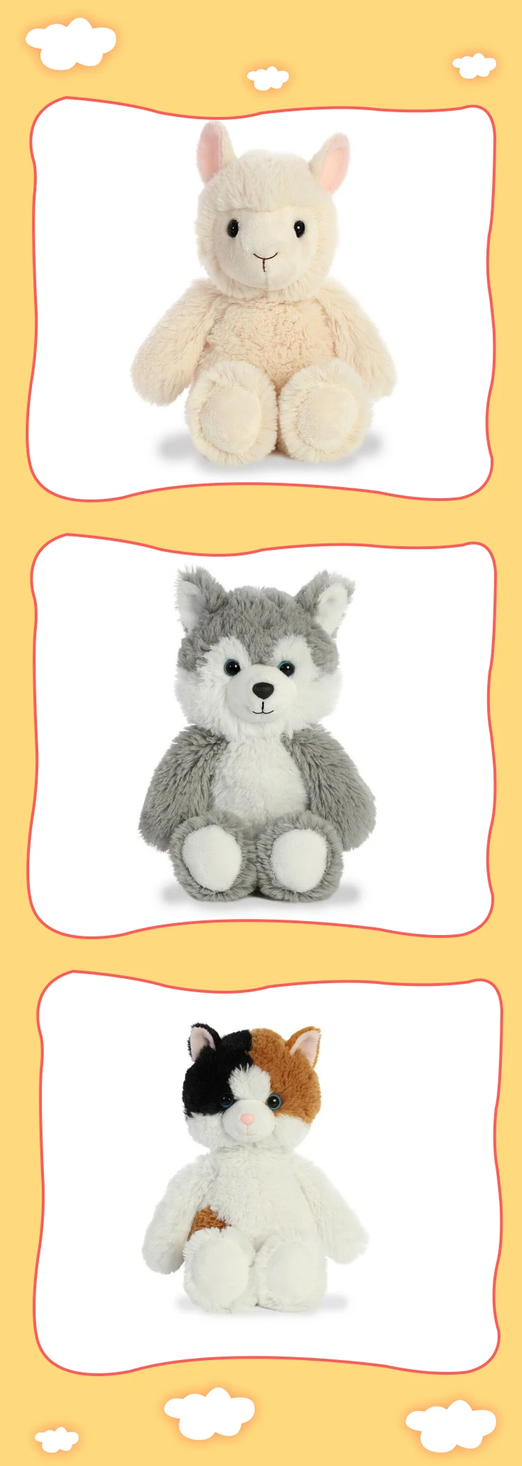 Soft Stuffed Plush Weighted Toys Microwave Lavender Stuffed Animals Toy