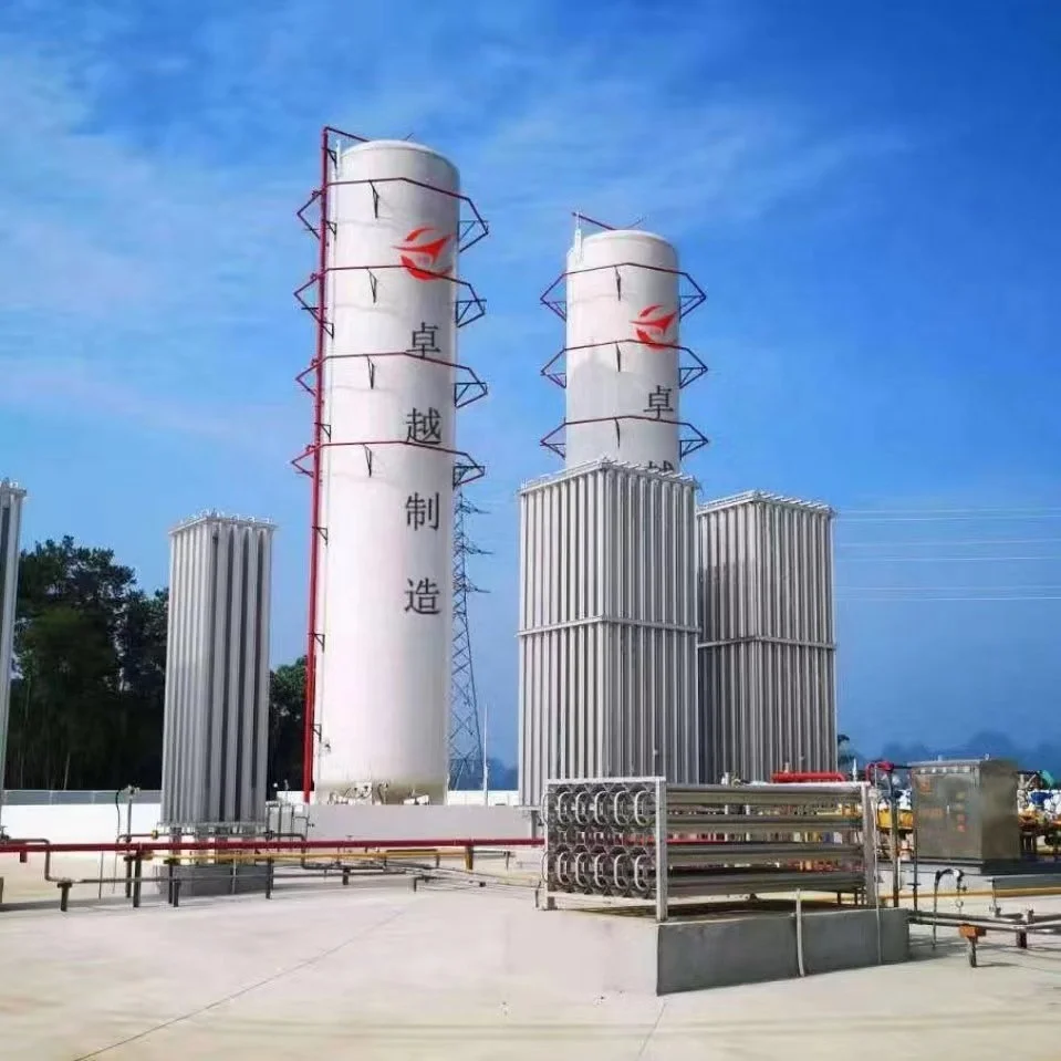 Liquid Nitrogen Cryogenic Storage Tank 20m3 Used for Manufacturing Plant