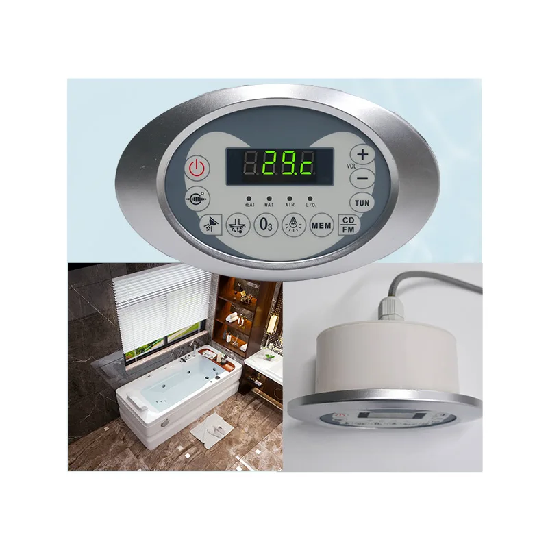 KL-817 Bathtub Control Box Massage Bathtub Spa Control Panel & Whirlpool Hot Tub Computer Controller Board System for Bathroom