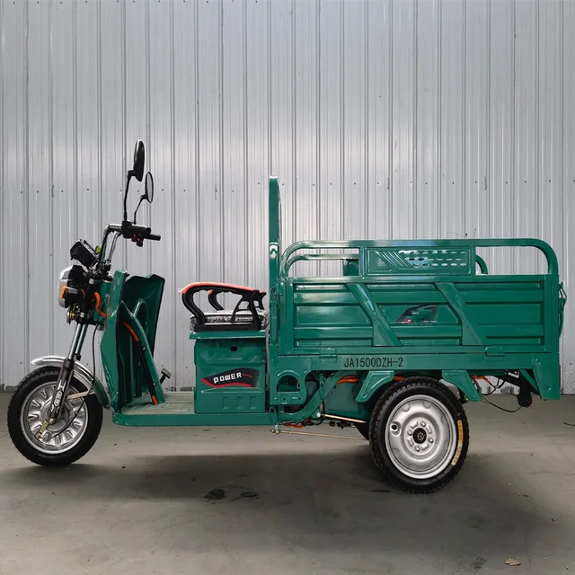 Agricultural electric tricycle Freight tricycle 800w 60v for sale Wholesale cheap electric tricycles