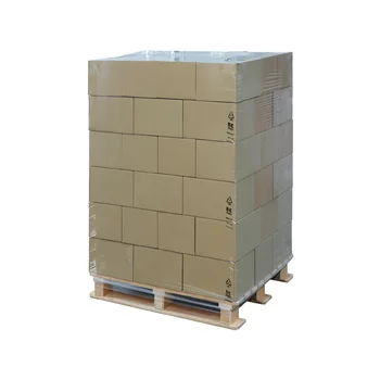 clear pallet use stretch hood cold shrink tube